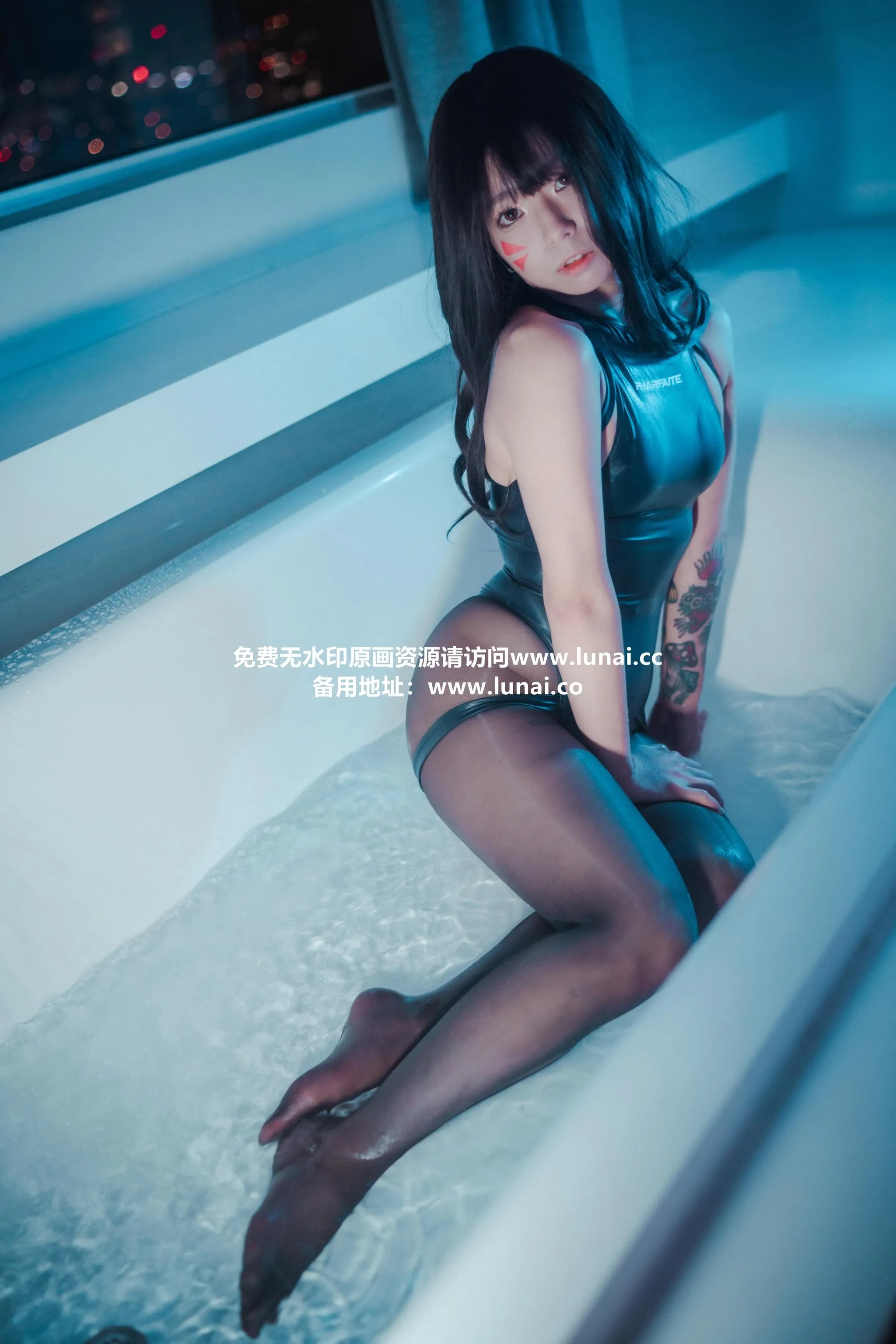 [DJAWA]Maruemon 마루에몽 –  NO.004 D.VA Overwatch Bunny Hop!-Swimsuit [41P]插图3